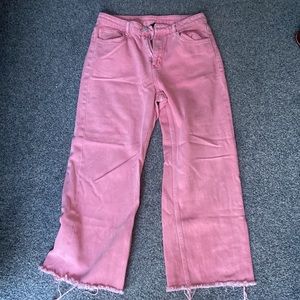 Pink jeans cute&comfy